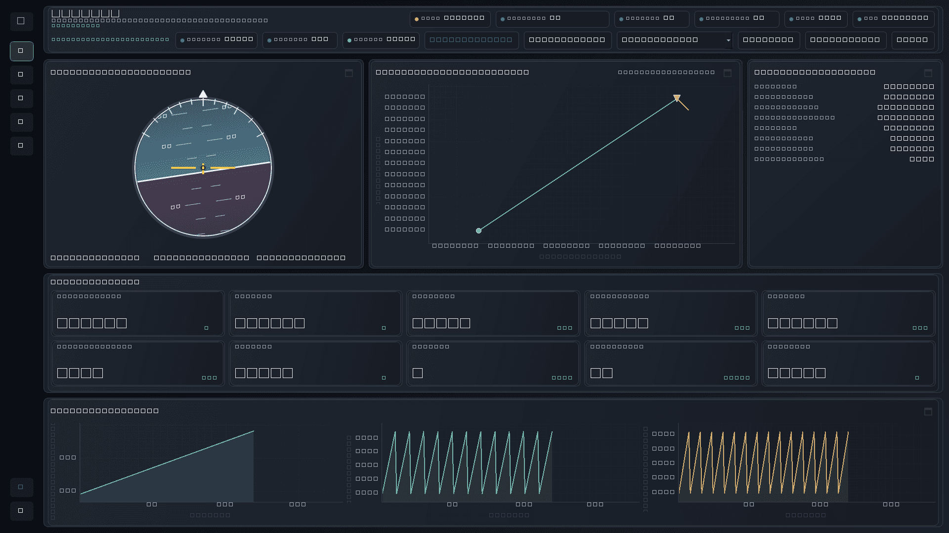 ARES-01 operations dashboard running with simulated telemetry